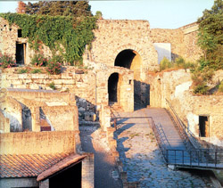Porta Marina Gate at Pompeii