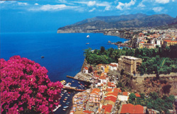 Sorrento coast and its bay