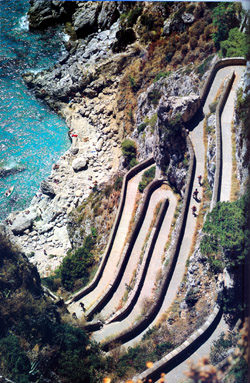 Via Krupp a Capri