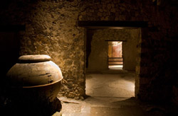 House in Pompeii with a jar