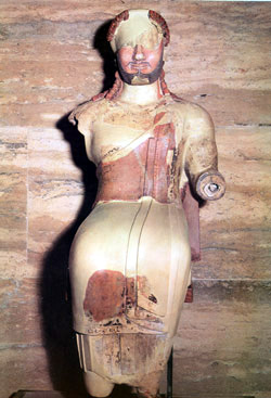 Zeus in terracotta from Paestum