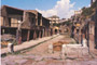  The main square in the excavations of Herculaneum