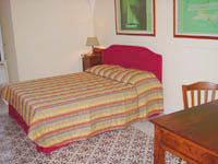 Apartment in Sorrento: Large bedroom with writing desk of Armida Apartment in Sorrento