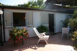 Terrace with table and chairs