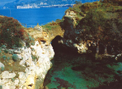 Sorrento Vacation Apartments: Small beach of Pollio Felice near Kalimera Vacation Apartment in Sorrento