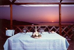 Amalfi Coast Apartment: Nice sea-view from the bar of the swimming-pool near Vicalvano Type B Apartment on Amalfi Coast