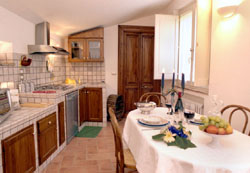 Kitchen of Casa Bonfigli