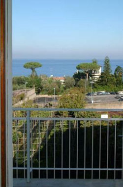 Apartment in Sorrento: Marvellous sea-view from the double room of Lauro Apartment in Sorrento