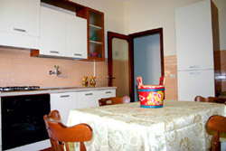 Sorrento Apartment: The kitchen with Table of Rachele Apartment in Sorrento