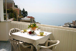 Apartment in Positano: Great sea-view from Colomba apartment n� 6