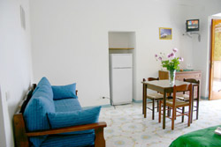 Living room of Concetta Apartment n.8 in Positano