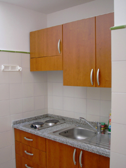 Positano Apartment: The kitchen of Ludovica Type B Apartment in Positano