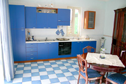 Sorrento Apartment Rental: The large kitchen of Ornella Apartment in Sorrento