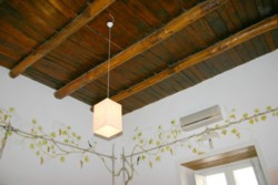 Decorated wood ceilings