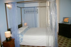 Tester bed of the apartment