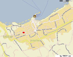 Lodging in Sorrento: The exact location the centre of Sorrento of Nina Lodging in Sorrento Center
