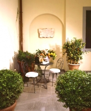 Our little courtyard