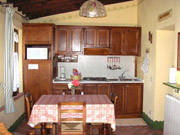 Apartment in Montepulciano: The kitchen of Villa Le Viole