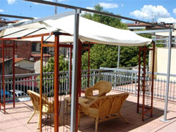 Florence Tuscany Apartment: Terrace of Cellini Apartment with splendid view on Florence
