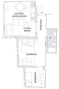 Florence Dwelling for Renat: Map of Latini Dwelling