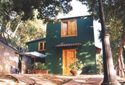 Amalfi Coast Flat: The fa�ade of the Residence on Amalfi Coast where Vicalvano Type C Flat is located