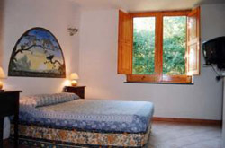 Amalfi Coast Flat: Example of a bedroom of the Vicalvano Type C Flat on Amalfi Coast