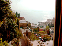 Apartment in Positano: Sea-view from the window of Ludovica Type A Apartment in Positano