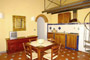  Florence Vacation Apartment: Dining-room with kitchen of Benozzo Apartment in Florence