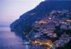 Photo of Positano in the evening